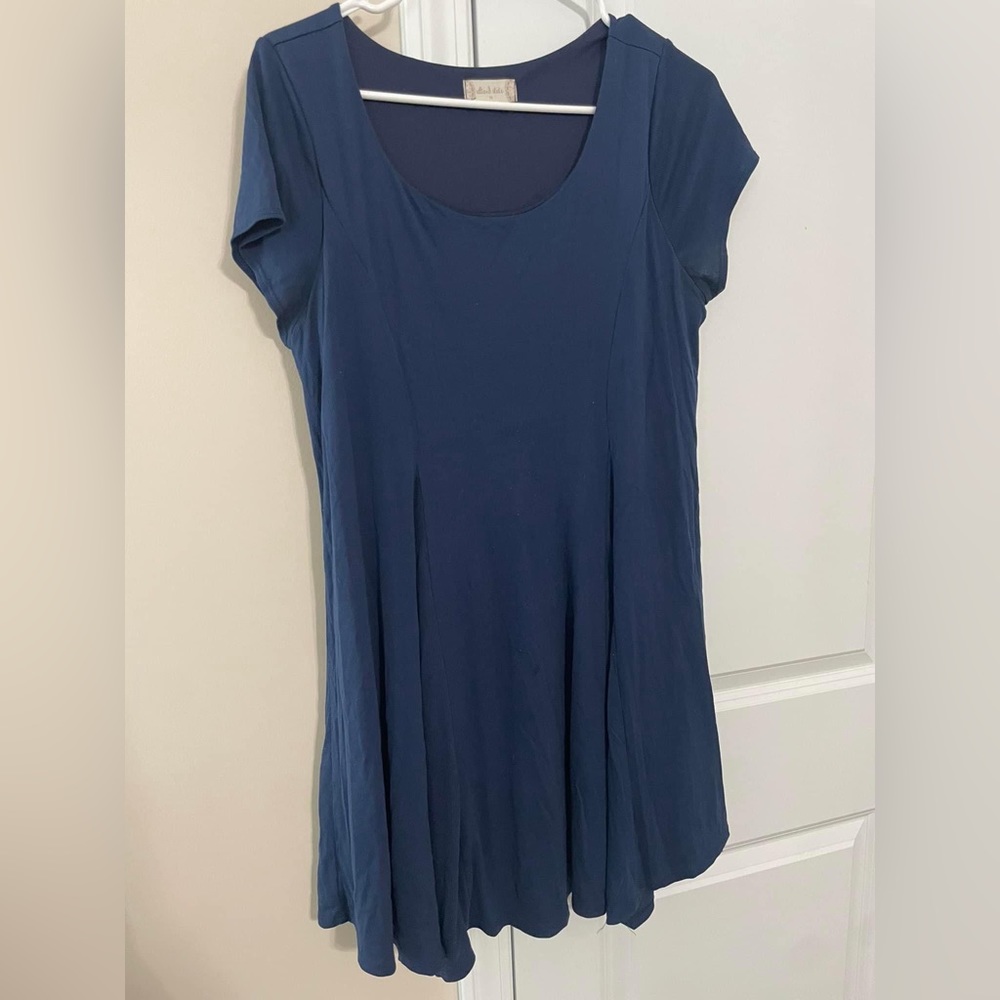 Blue dress